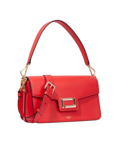 Sac Rabat M ANGELE de LANCEL A13149 Rouge Baiser