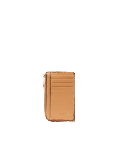 Porte Cartes Zippé ANGELE de LANCEL A13158 Camel