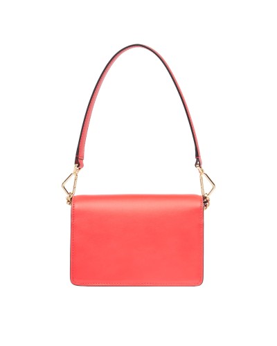 Mini Sac à Rabat ANGELE de LANCEL A13275 Rouge Baiser