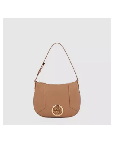 Sac Hobo mini zippé ROXANE A12075 Granit/Doré