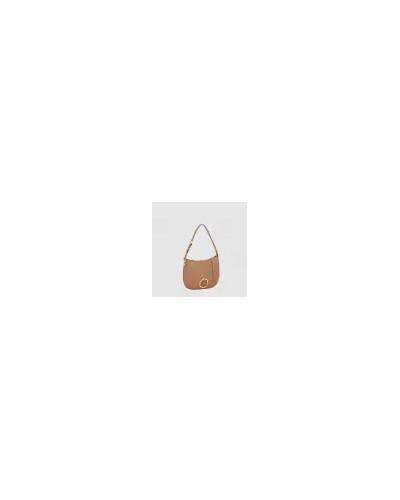 Sac Hobo mini zippé ROXANE A12075 Granit/Doré