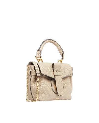 Mini Sac Porté Main CHARLIE de LANCEL A13165 Grège