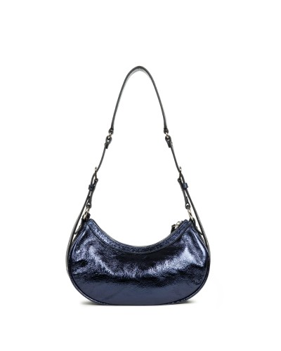 Petit Sac Demi Lune RETRO & GLAM 577-19 Bleu Foncé