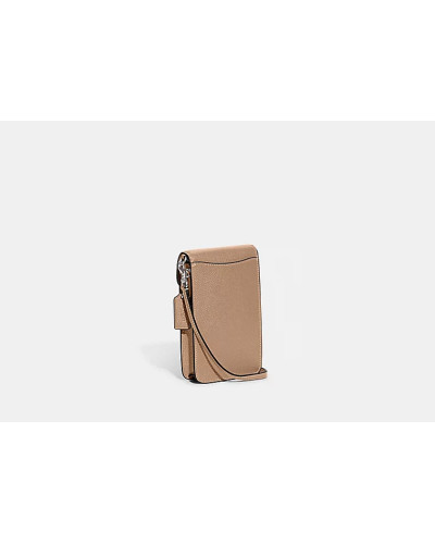 Sac à Bandoulière pour Téléphone COACH CH815 Taupe